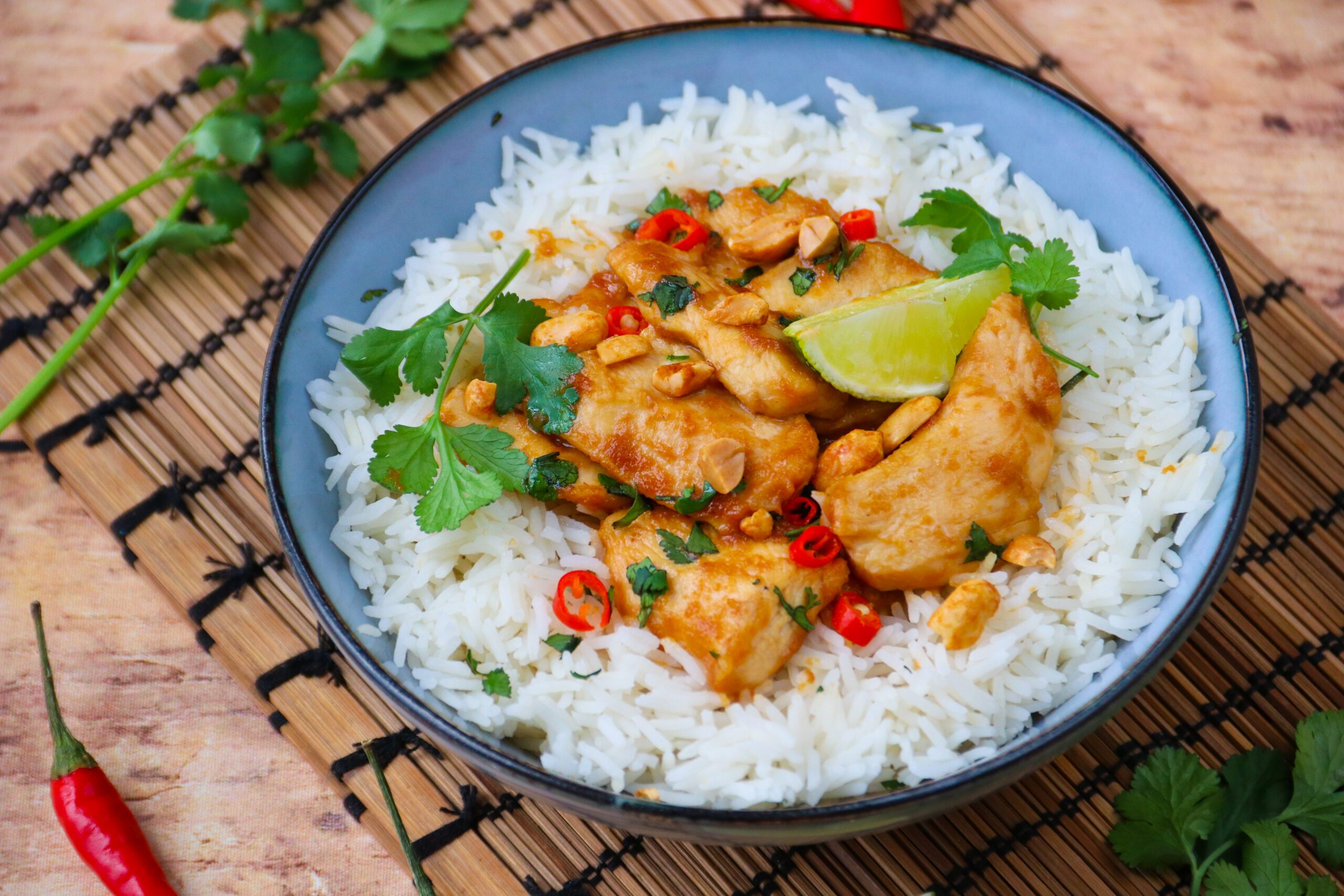Poulet au satay
