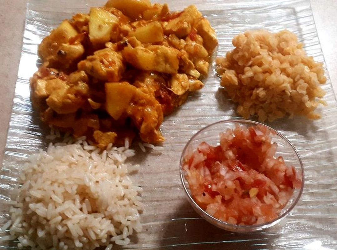 Cari de poulet