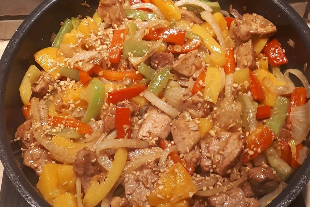 Porc laqué mangue à la sichuanaise