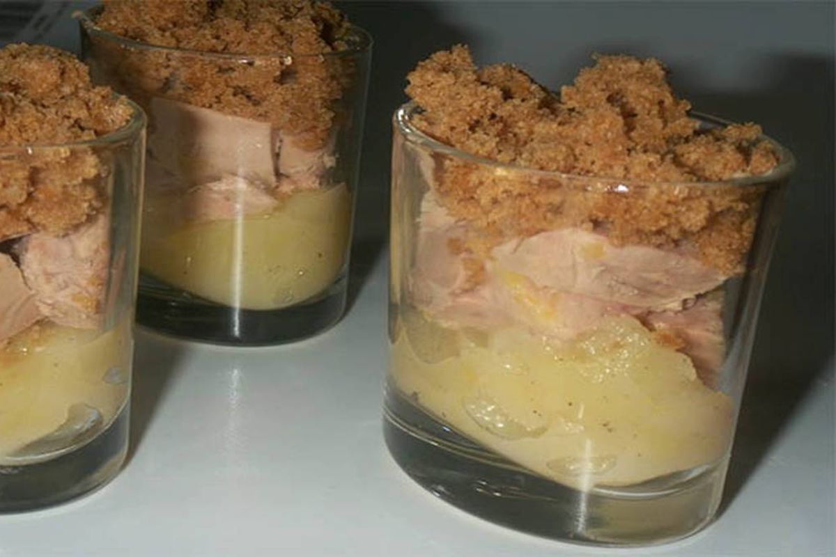 Foie gras & crumble pain d’épices