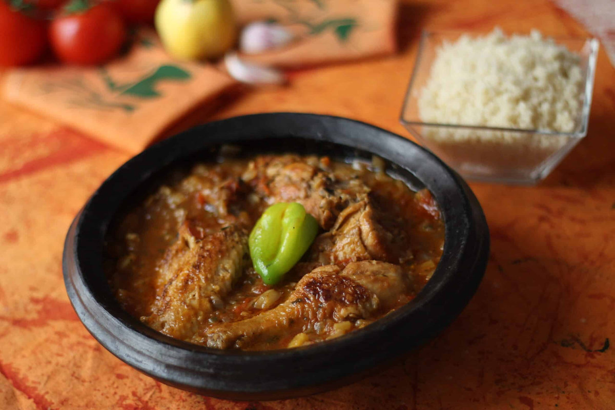 Kédjénou & attiéké