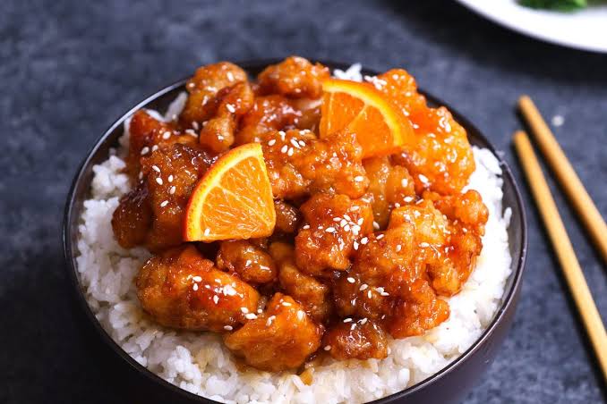 Orange chicken